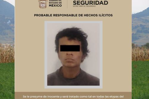 Iba a su trabajo cuando este sujeto la metió a una milpa y la atacó sexualmente